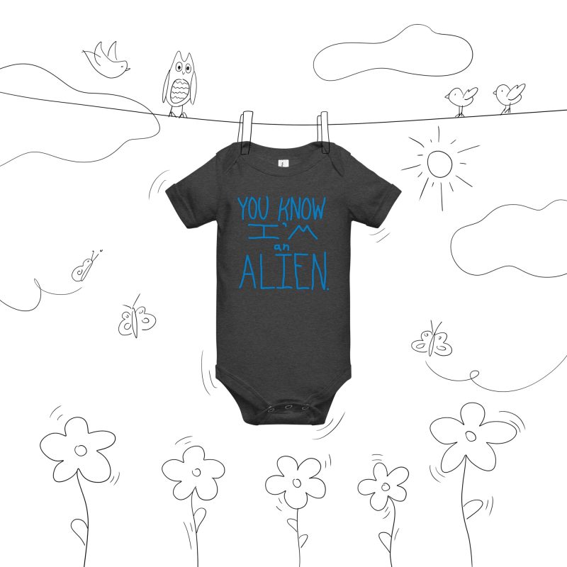 Alien Baby Onesie - Image 5