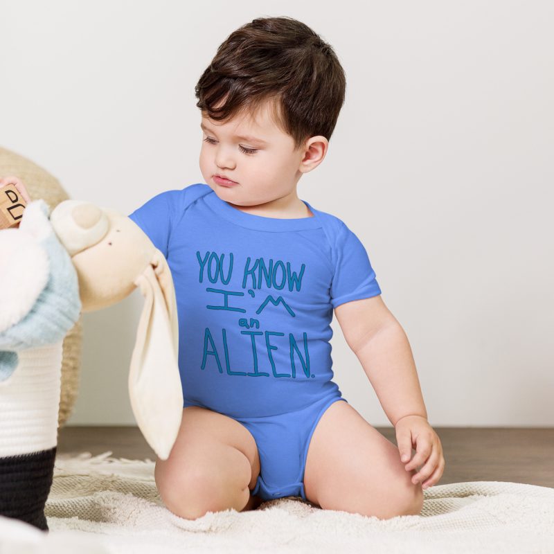 Alien Baby Onesie - Image 3