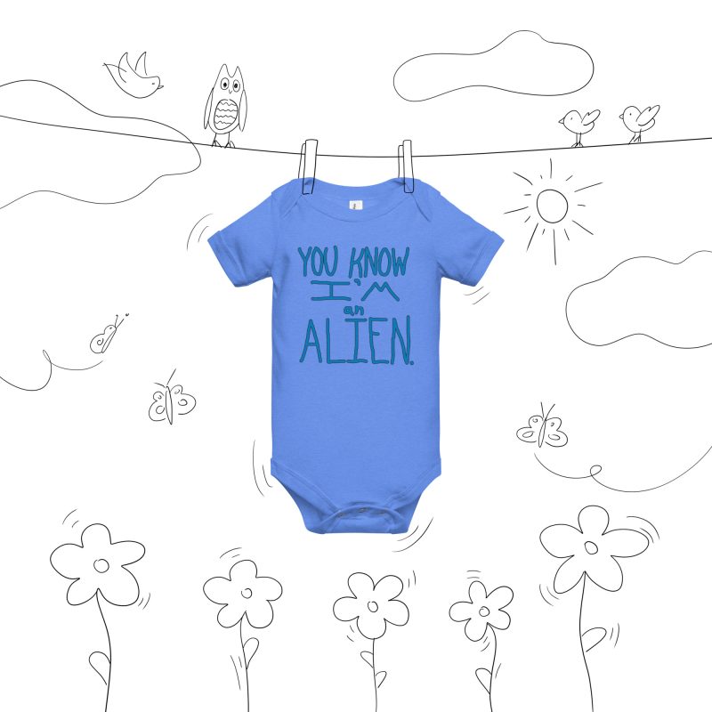 Alien Baby Onesie - Image 6