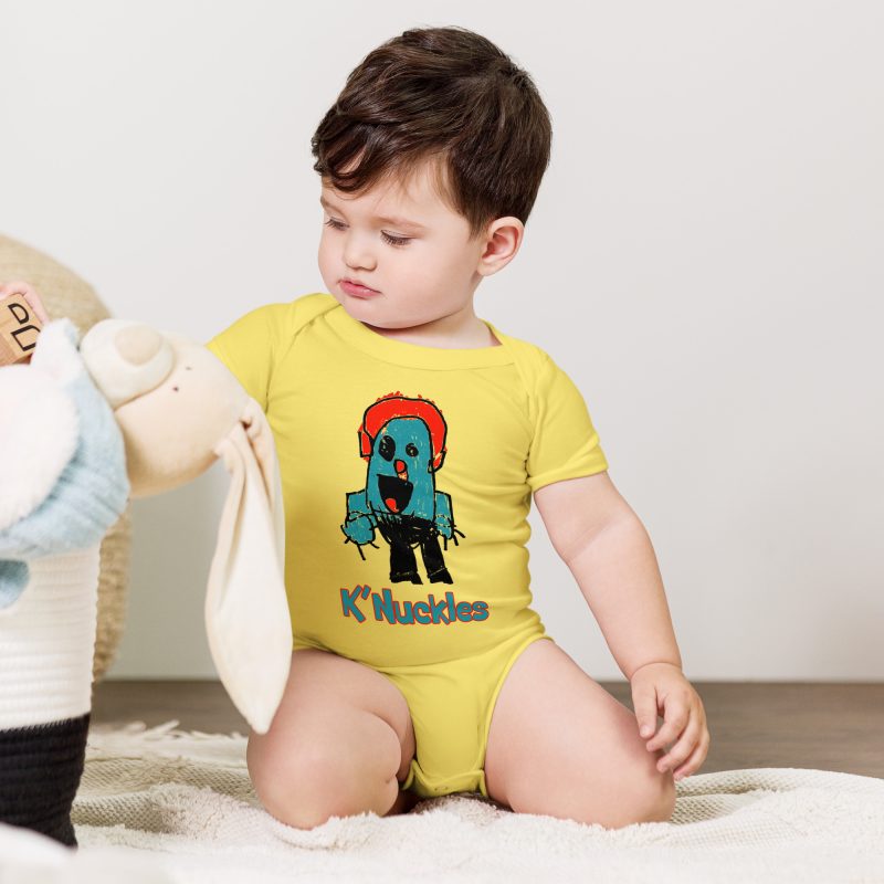 K'Nuckles Baby Onesie - Image 4